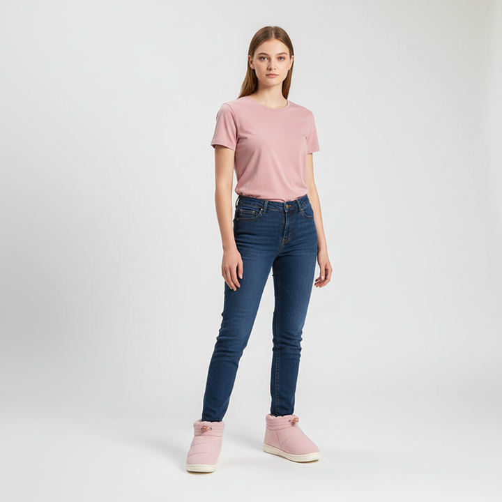 Pink snow boots - Elma Boutique