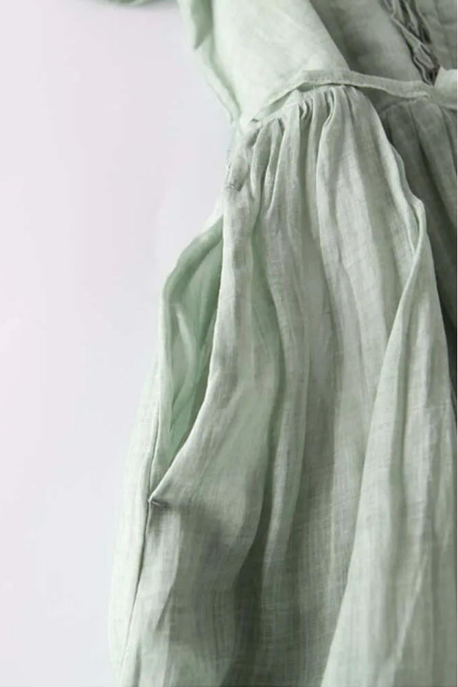 Rosalie - Retro Lace Up Waist Dress