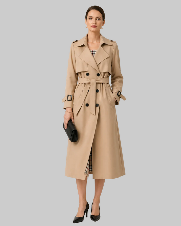 Beige trench coat - Elma Boutique
