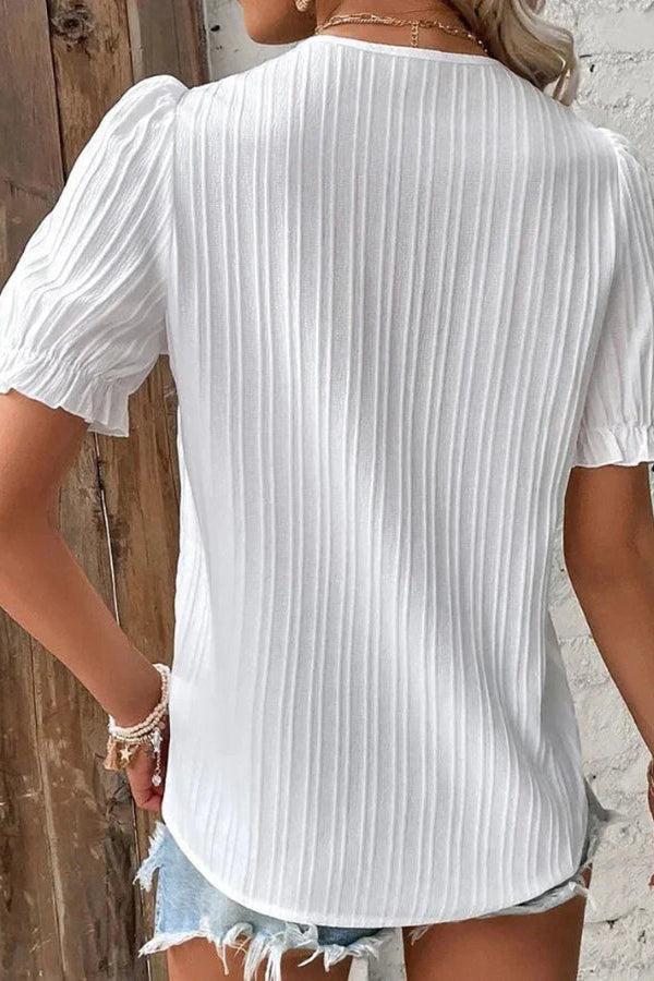 Puff Sleeve Blouse For Women 3