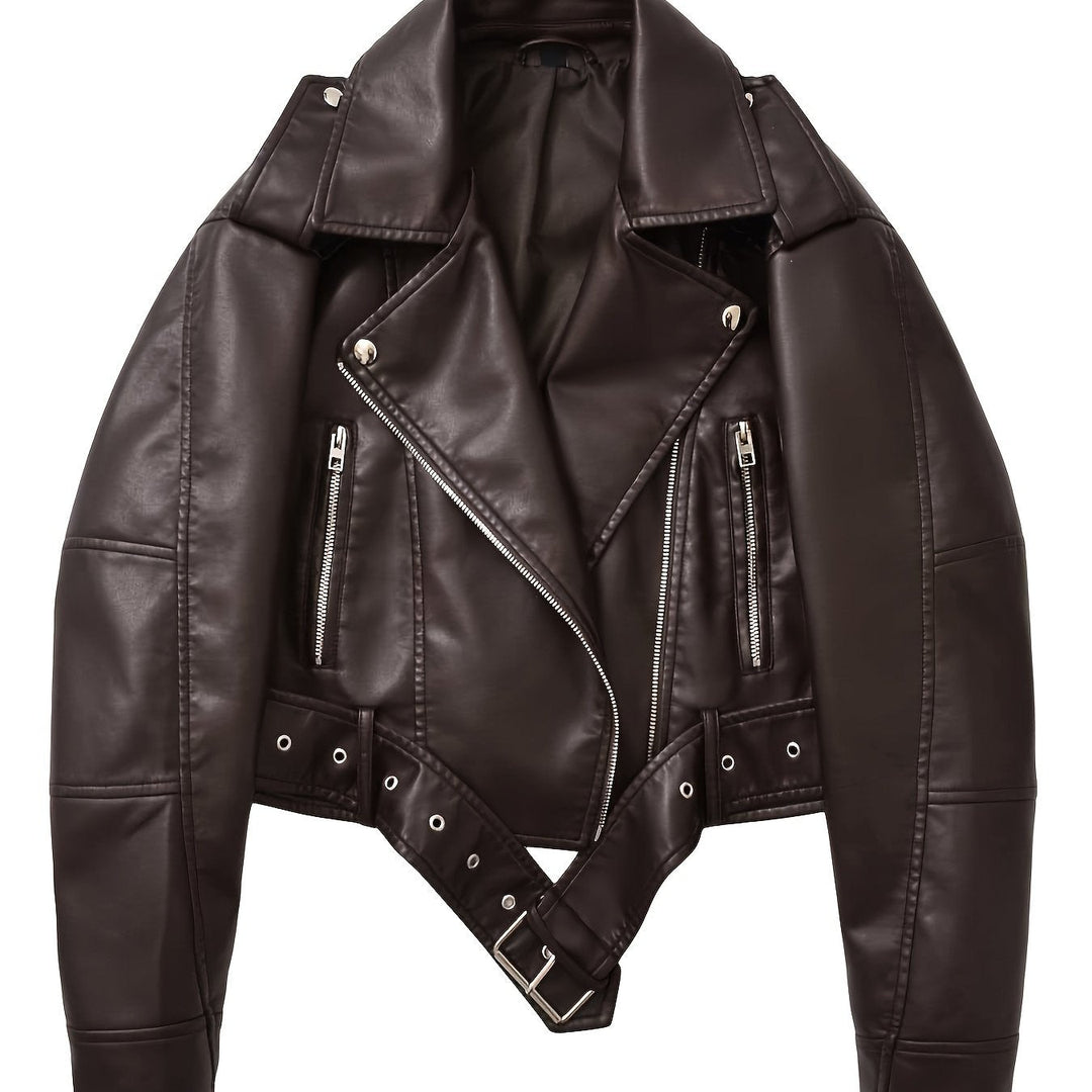Dark Brown jacket - Elma Boutique