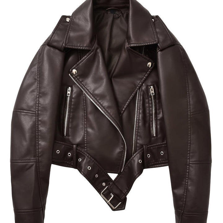 Dark Brown jacket - Elma Boutique