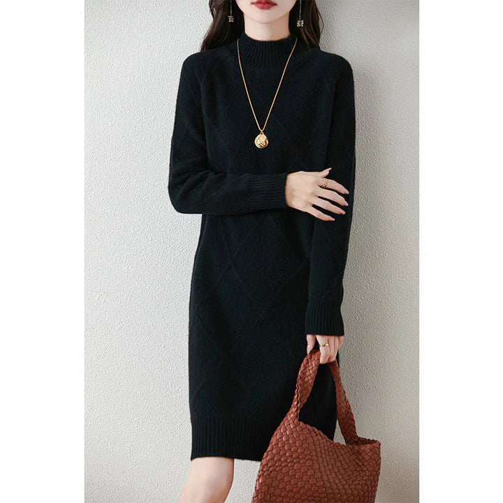 Black sweater dress - Elma Boutique