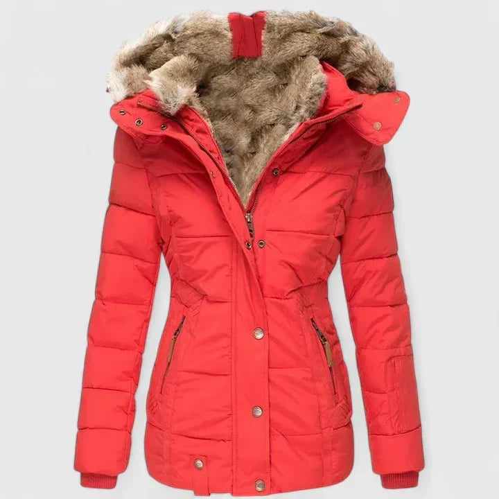 Red coat - Elma Boutique
