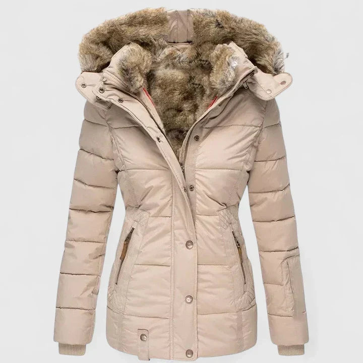 Beige coat - Elma Boutique