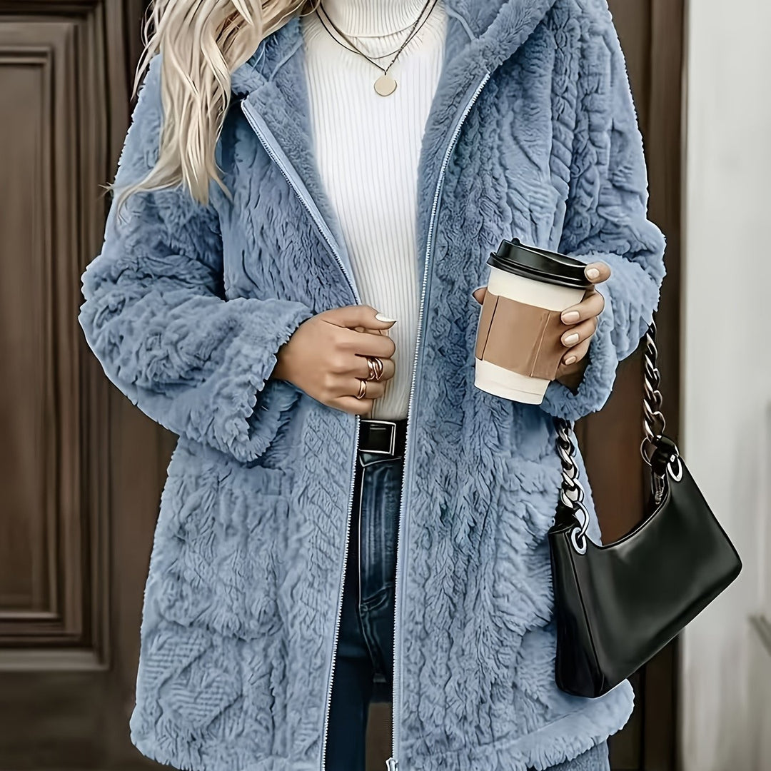 Light Blue coat - Elma Boutique