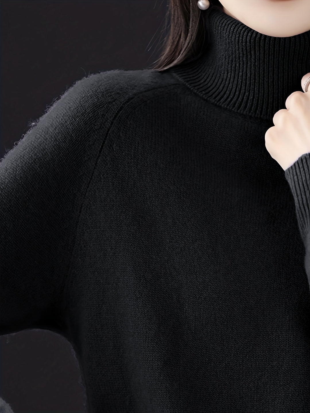 Black Sweater - Elma Boutique