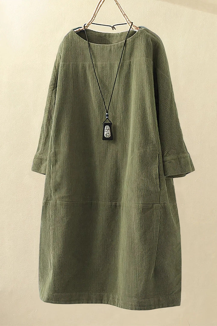 Tummy Covering Dress with Relaxed Flattering Fit