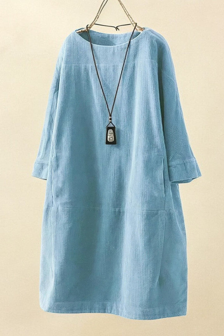 Tummy Covering Dress with Relaxed Flattering Fit
