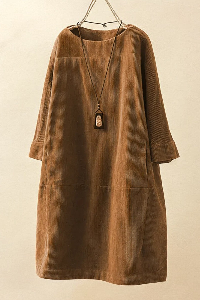 Tummy Covering Dress with Relaxed Flattering Fit