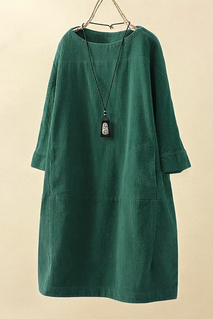 Tummy Covering Dress with Relaxed Flattering Fit