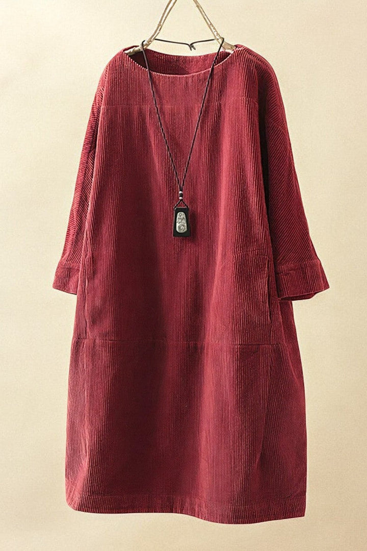 Tummy Covering Dress with Relaxed Flattering Fit