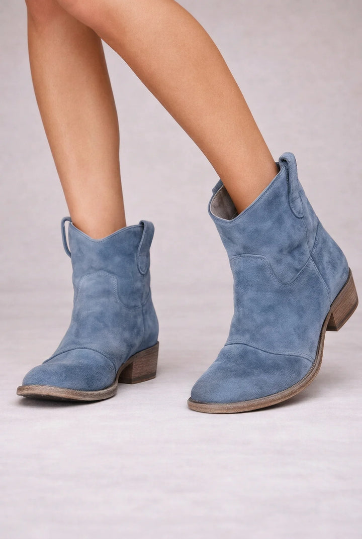 Sculpted Stylish Cowboy Boots for Women