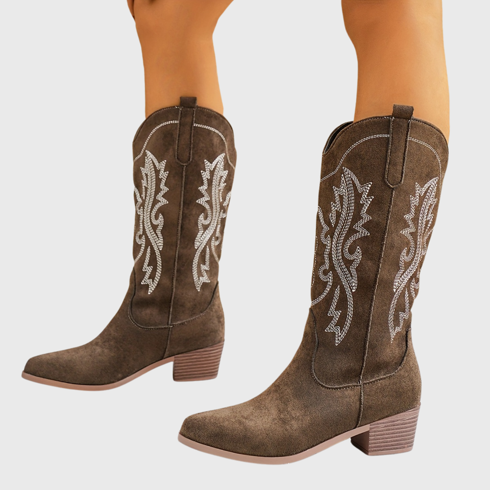Brown boots - Elma Boutique