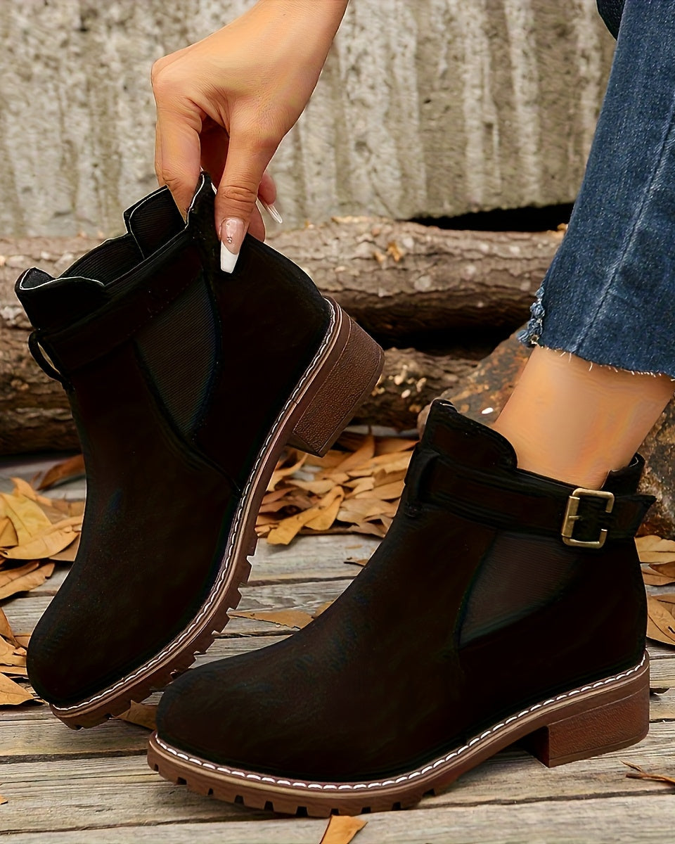 Black Ankle Boots - Elma Boutique
