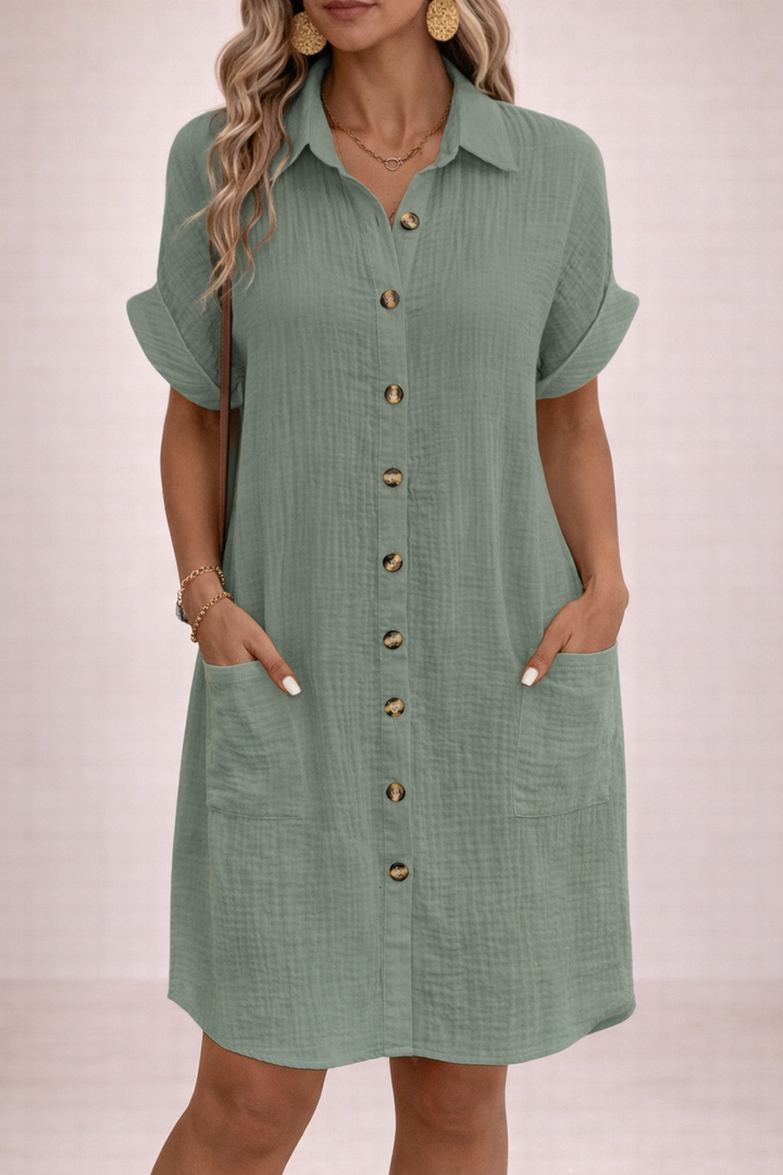 Relaxed Fit Summer Dress - Loose Fit