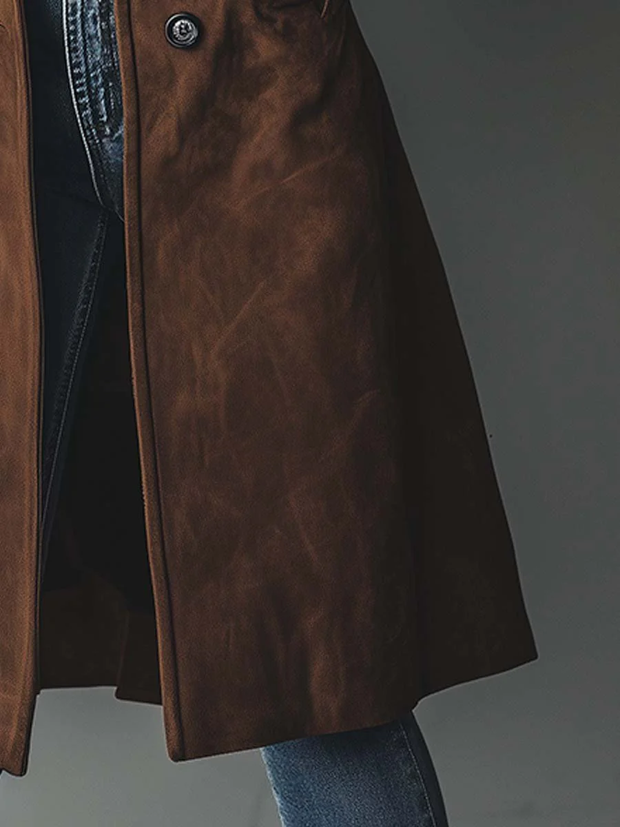 Trench coat detail - Elma Boutique