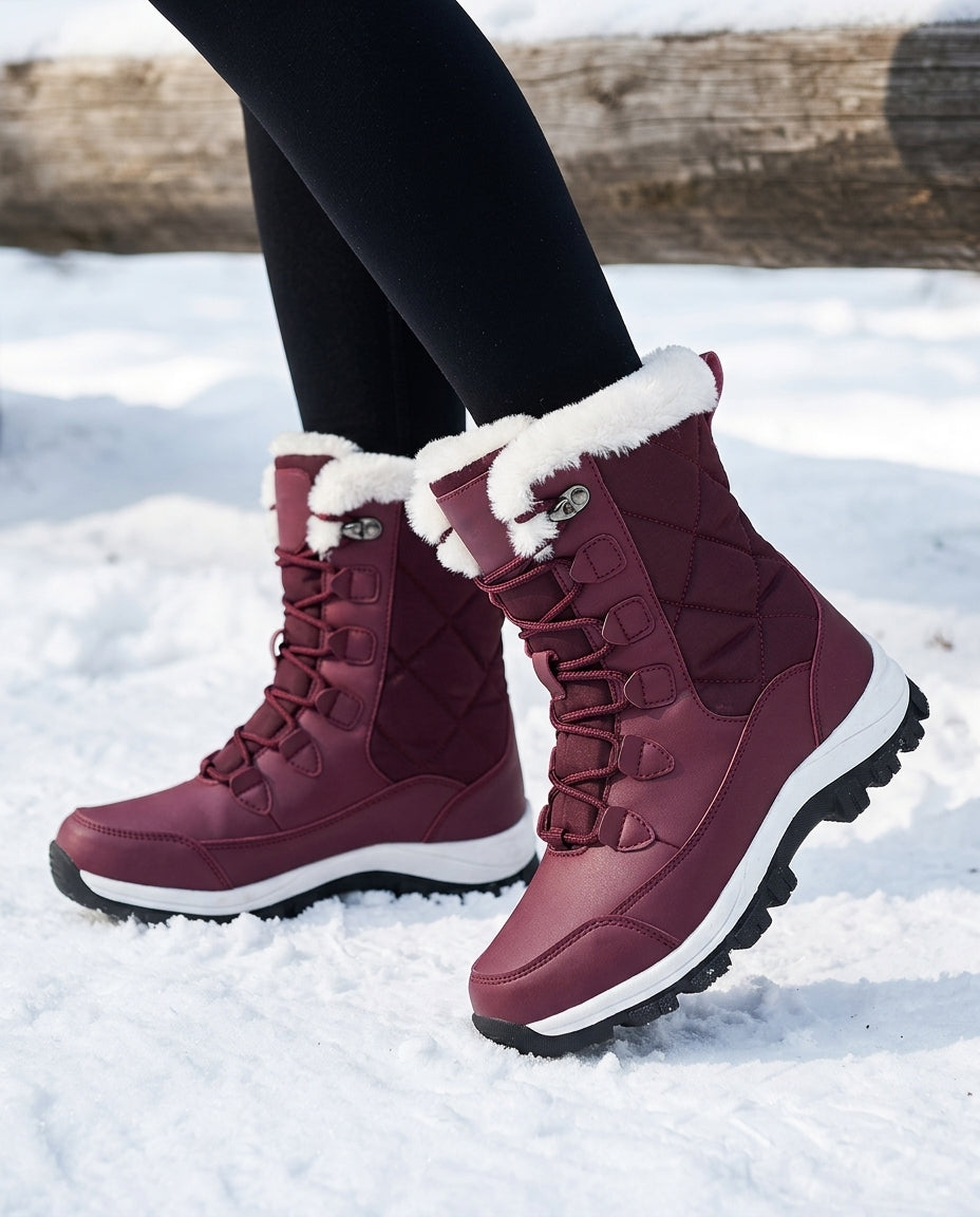 Women's Orthopedic Warm Lined Winter Boots - Elma Boutique