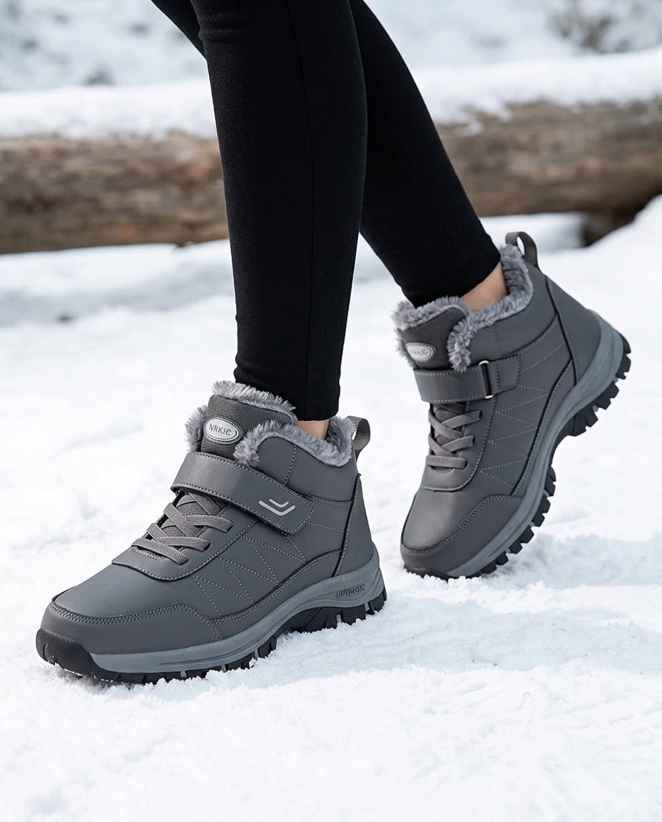Women's Orthopedic Fleece Lined Winter Boots - Elma Boutique