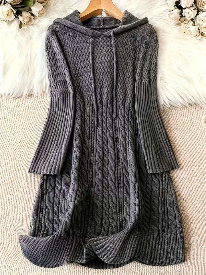 Gray sweater dress - Elma Boutique
