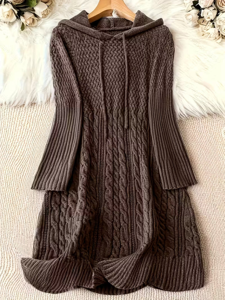 Brown sweater dress - Elma Boutique