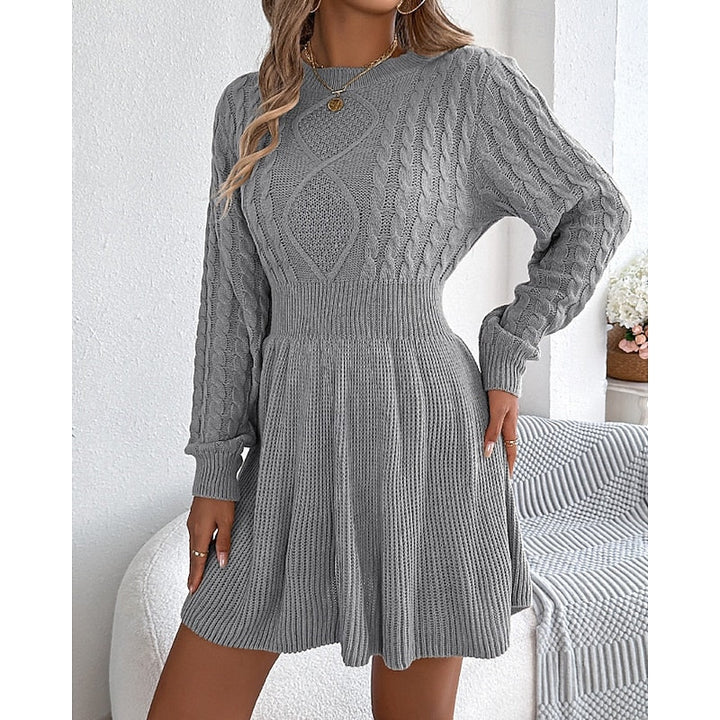 Sweater dress detail - Elma Boutique
