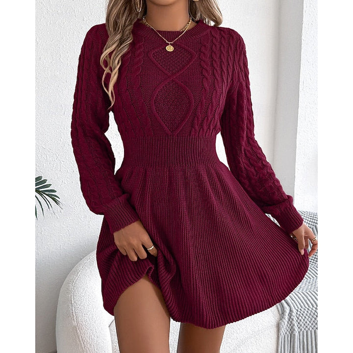 Sweater dress detail - Elma Boutique