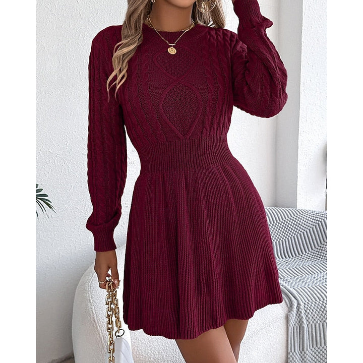 Sweater dress detail - Elma Boutique