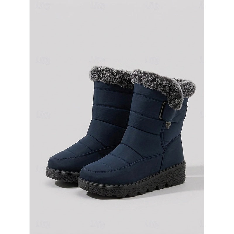 Blue Ankle Boots - Elma Boutique