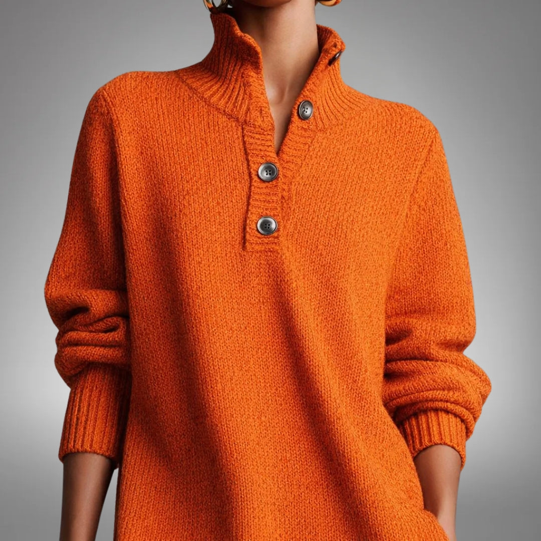 Sweater dress detail - Elma Boutique