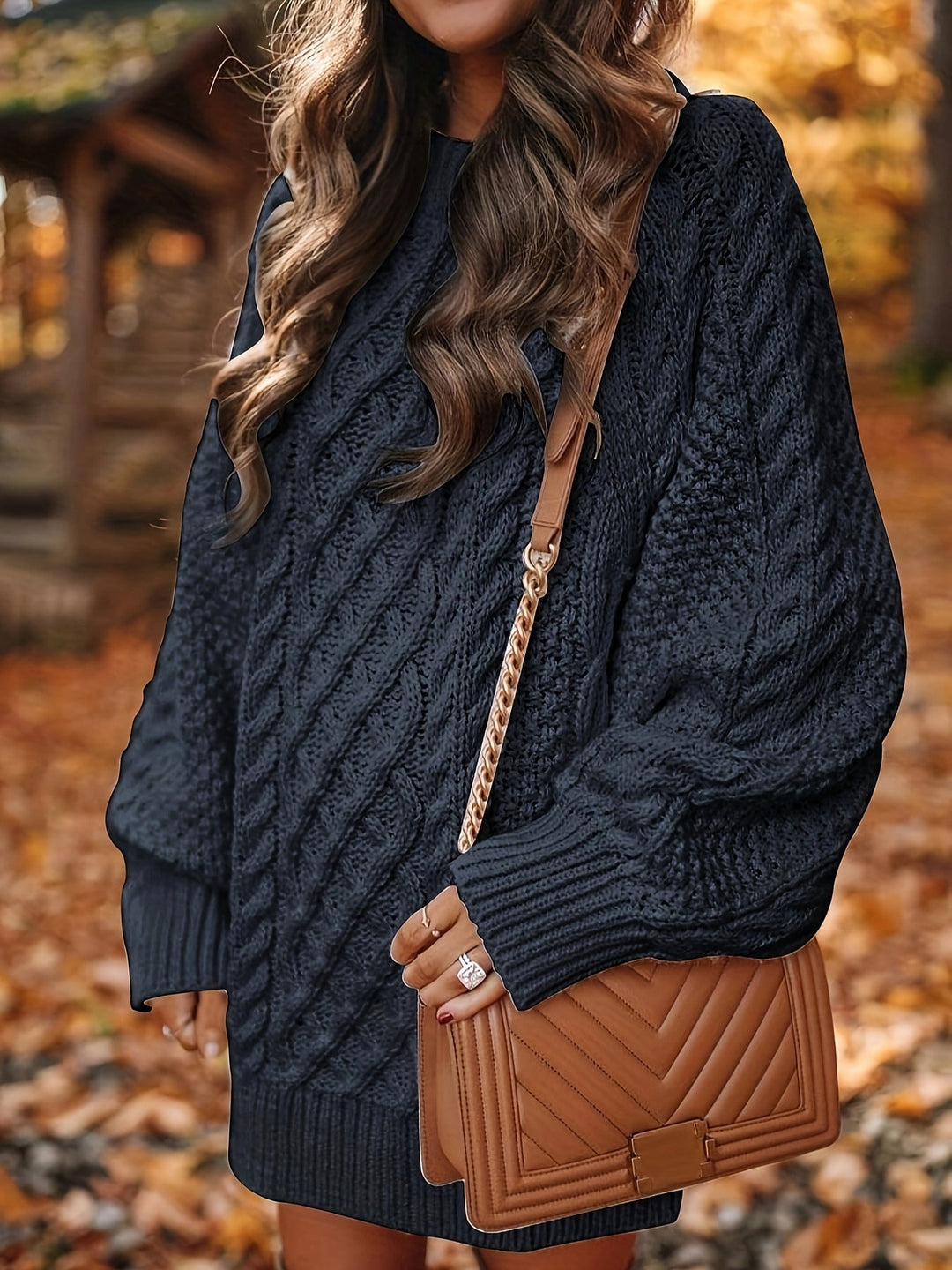 Sweater dress detail - Elma Boutique