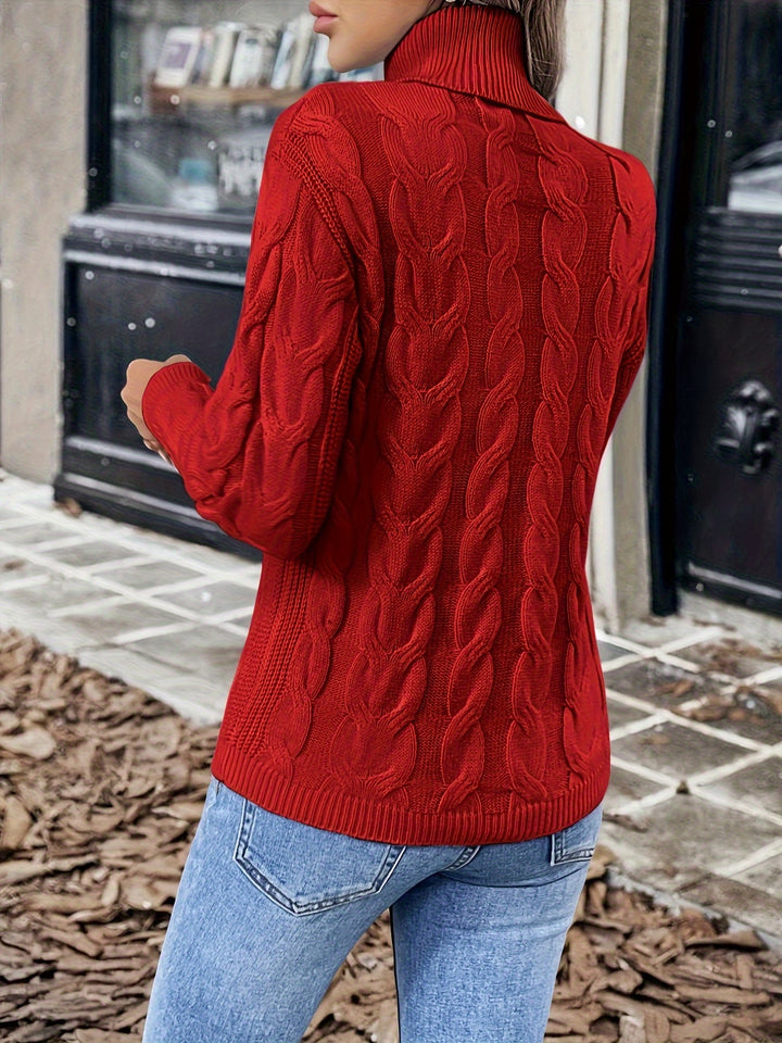 Red Sweater - Elma Boutique