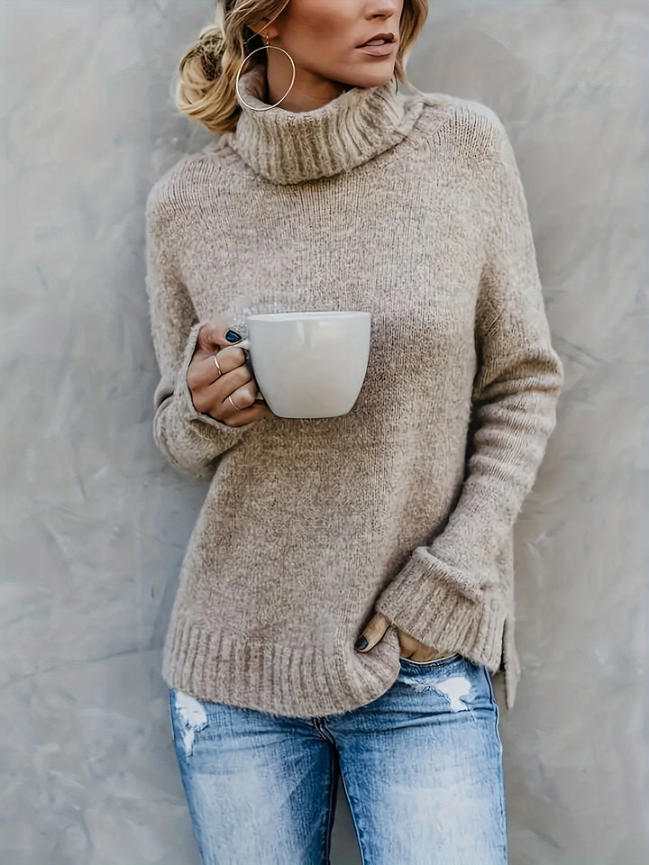 Khaki Sweater - Elma Boutique