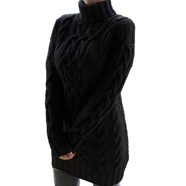 Black sweater dress - Elma Boutique