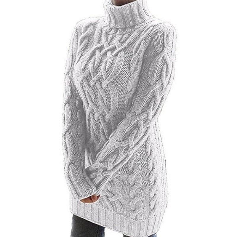 White sweater dress - Elma Boutique