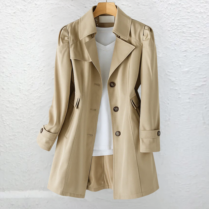 Khaki trench coat - Elma Boutique