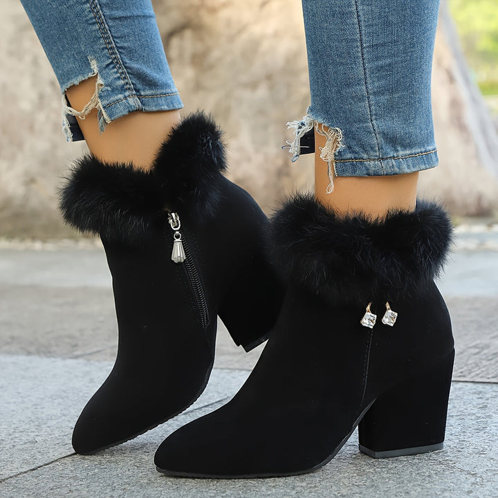 Black Ankle Boots - Elma Boutique