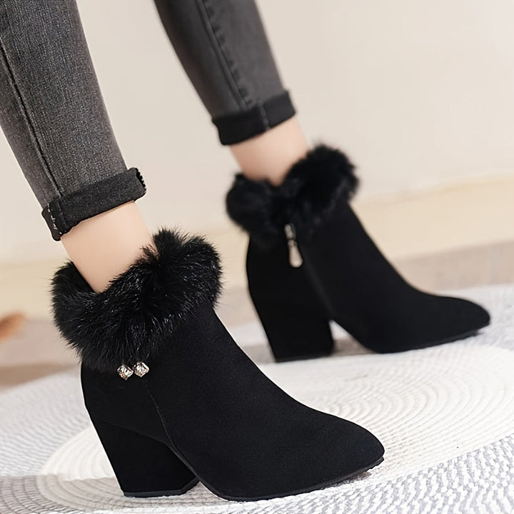 Black Ankle Boots - Elma Boutique