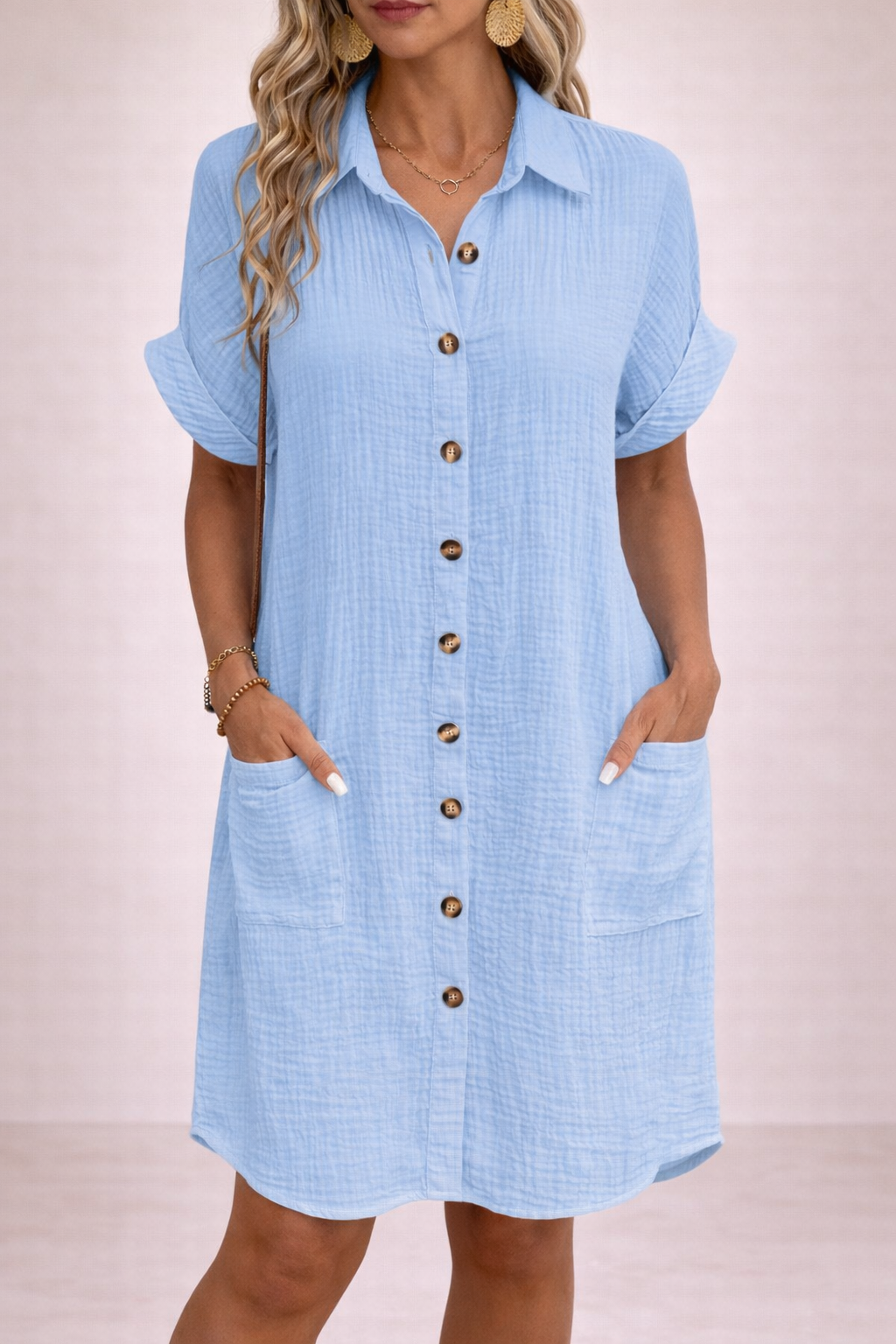 Relaxed Fit Summer Dress - Loose Fit