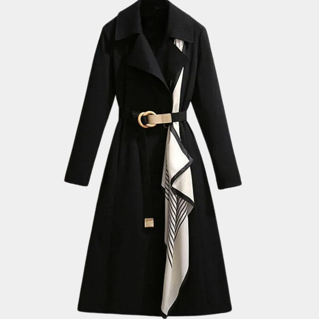 Black trench coat - Elma Boutique