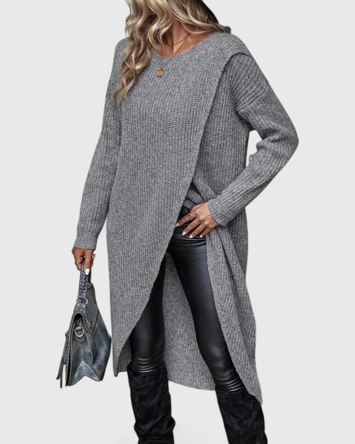 Sweater dress detail - Elma Boutique
