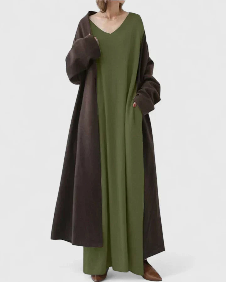 Sweater dress detail - Elma Boutique