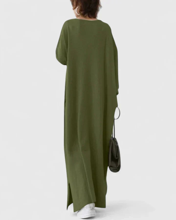 Sweater dress detail - Elma Boutique
