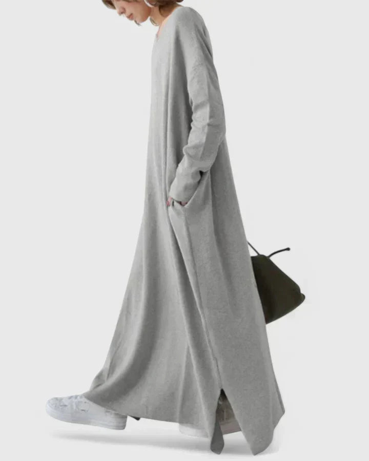 Sweater dress detail - Elma Boutique