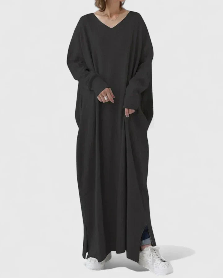 Black sweater dress - Elma Boutique