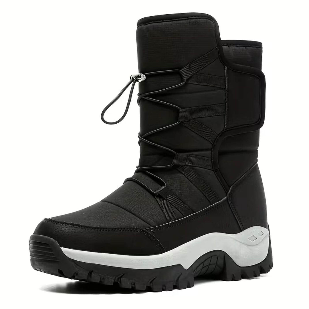 Women's Waterproof Ankle Height Snow Boots - Elma Boutique