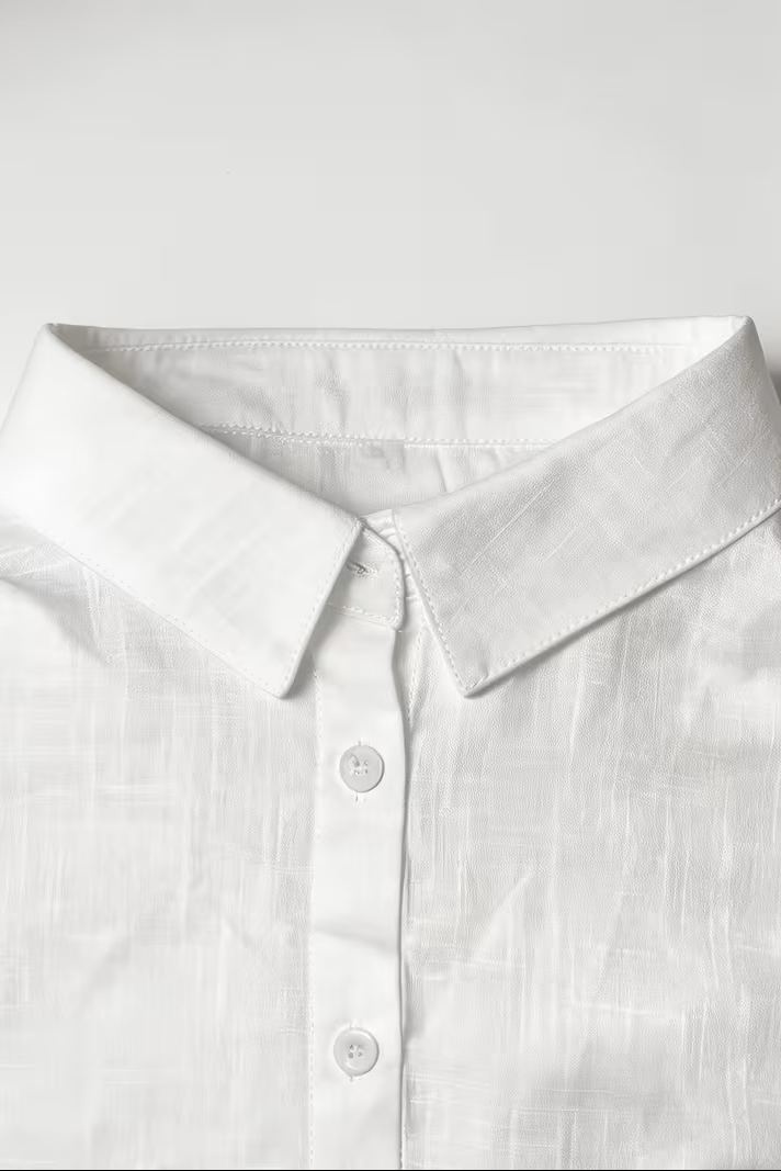 Shirt with Collar and Long Sleeves for Vacation