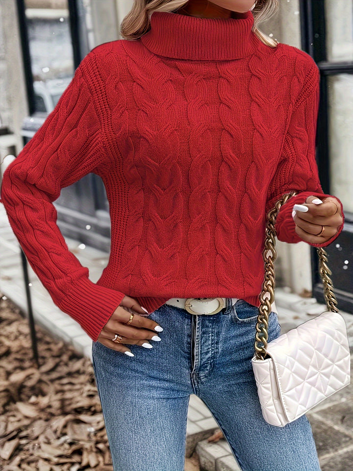 Red Sweater - Elma Boutique