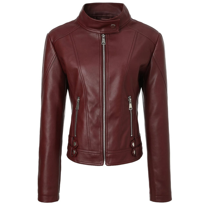 Burgundy jacket - Elma Boutique