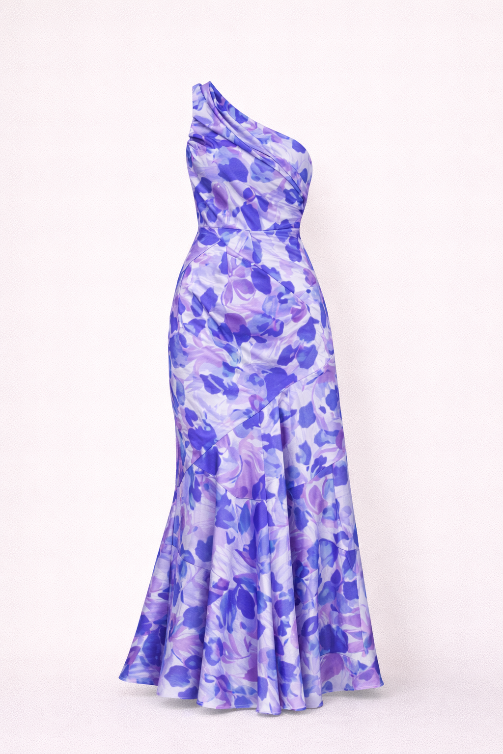 Maxi Dress with Asymmetrical Cut for Summer